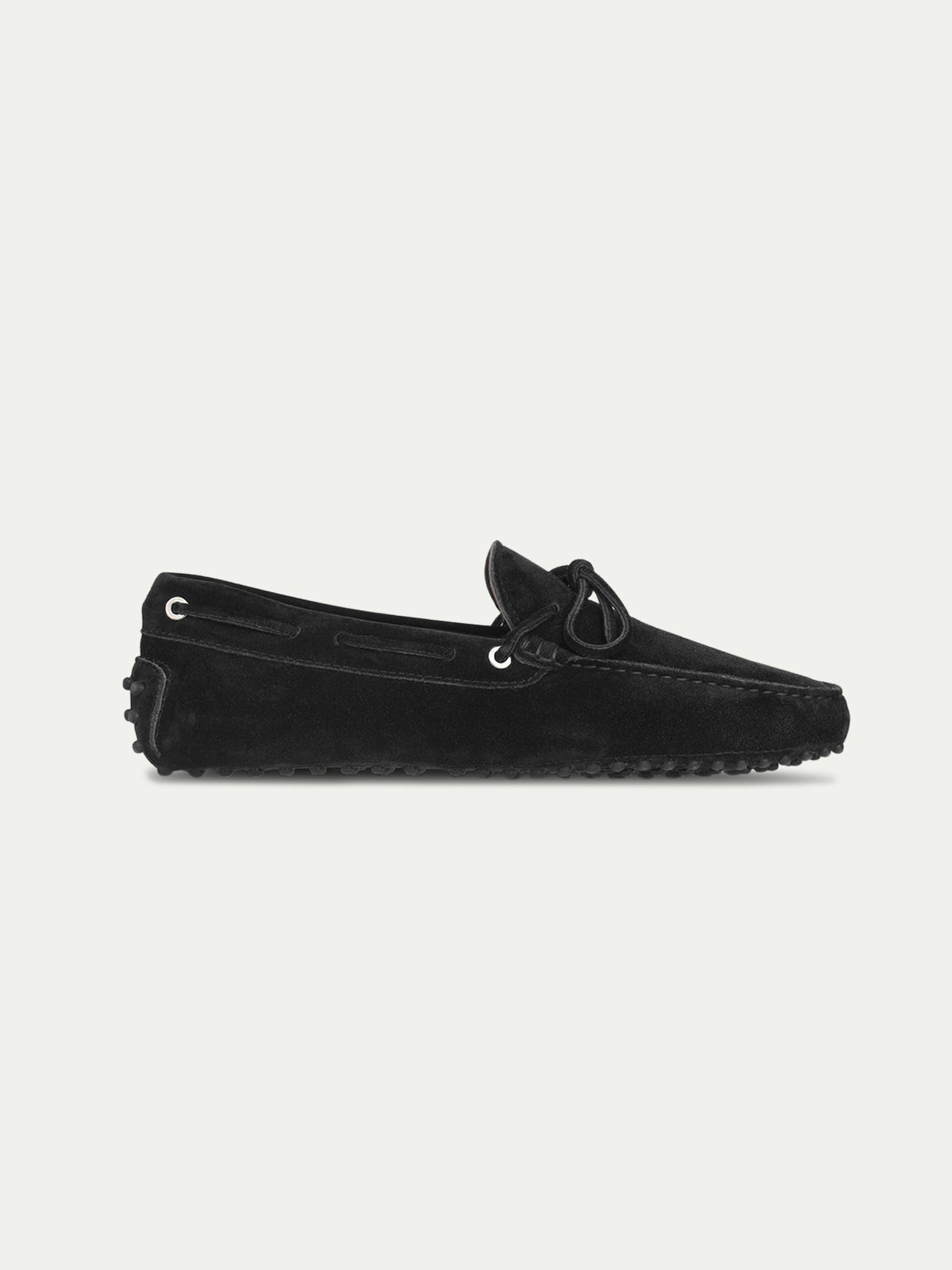 Black Suede Driving Shoes Aurelien